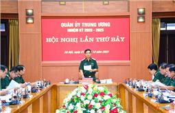 Đại tướng Phan Văn Giang chủ trì Hội nghị Quân ủy Trung ương lần thứ bảy